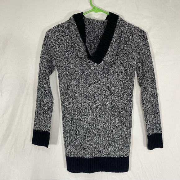 Derek Heart Girl’s Ribbed Knit Hooded Tunic Sweater - Picture 3 of 7